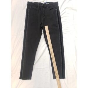 Black hi-rise skinny ankle Denizen by Levi's 12/31 jeans